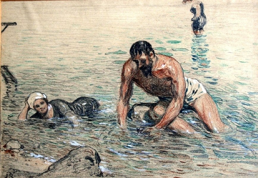 Nadador de Janis Rozentals