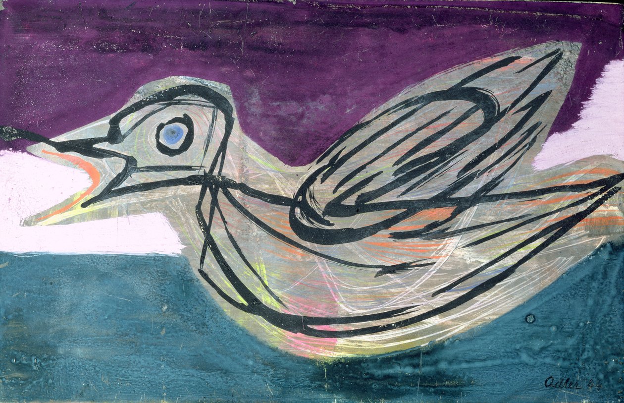 Pássaro de Jankel Adler