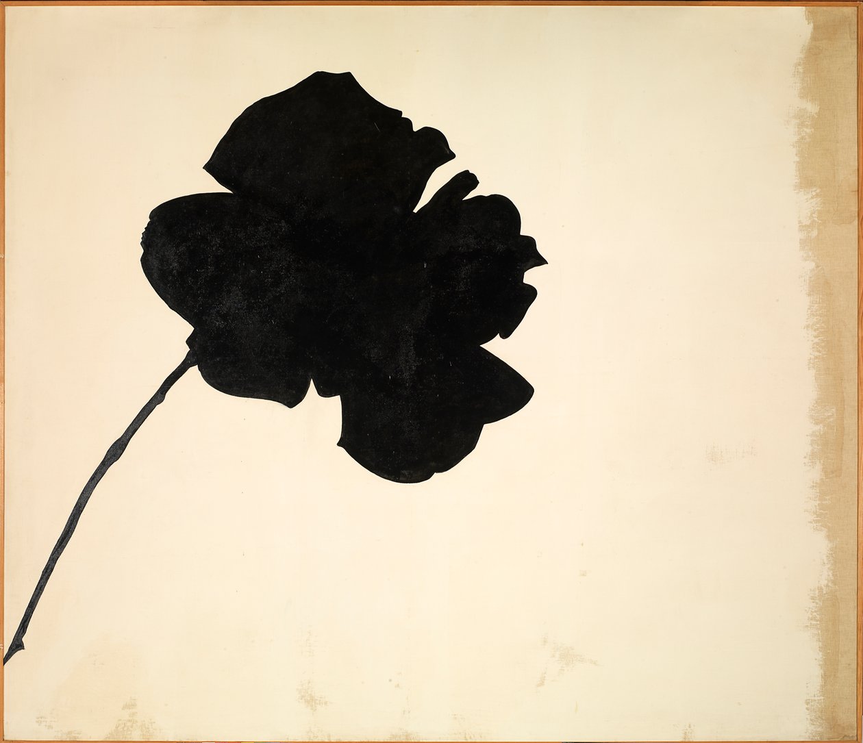 Sem título - Black Rose (Senza titolo - Rosa nera), de Jannis Kounellis de Jannis Kounellis