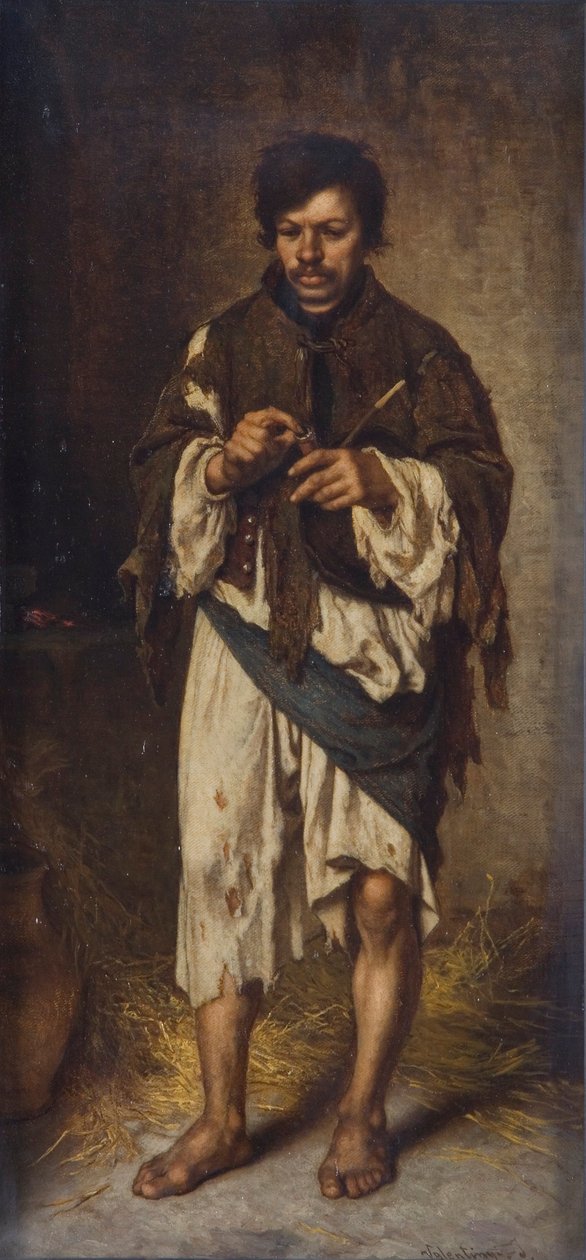 "O mendigo", 1862-1902 de Janos Valentiny