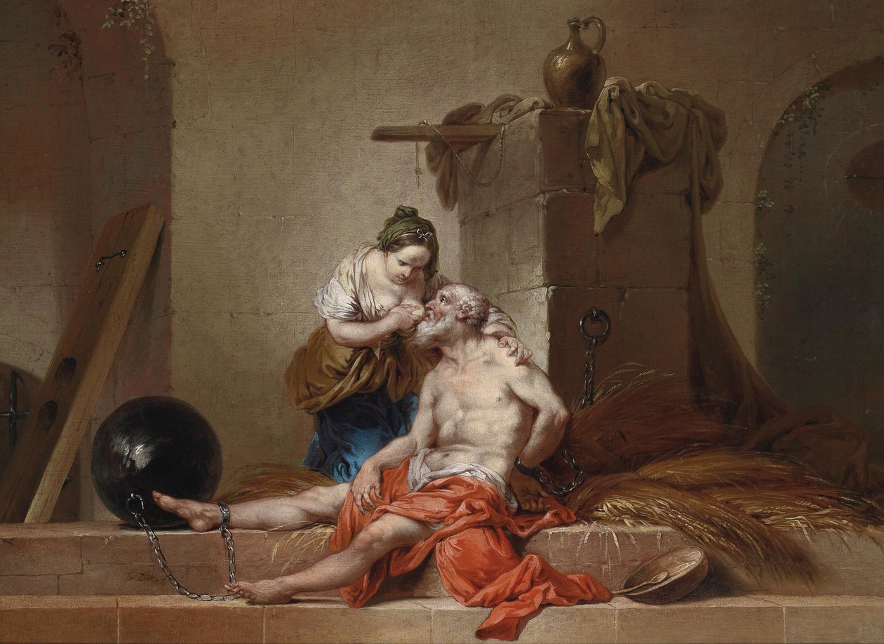 Caritas Romana de Januarius Zick