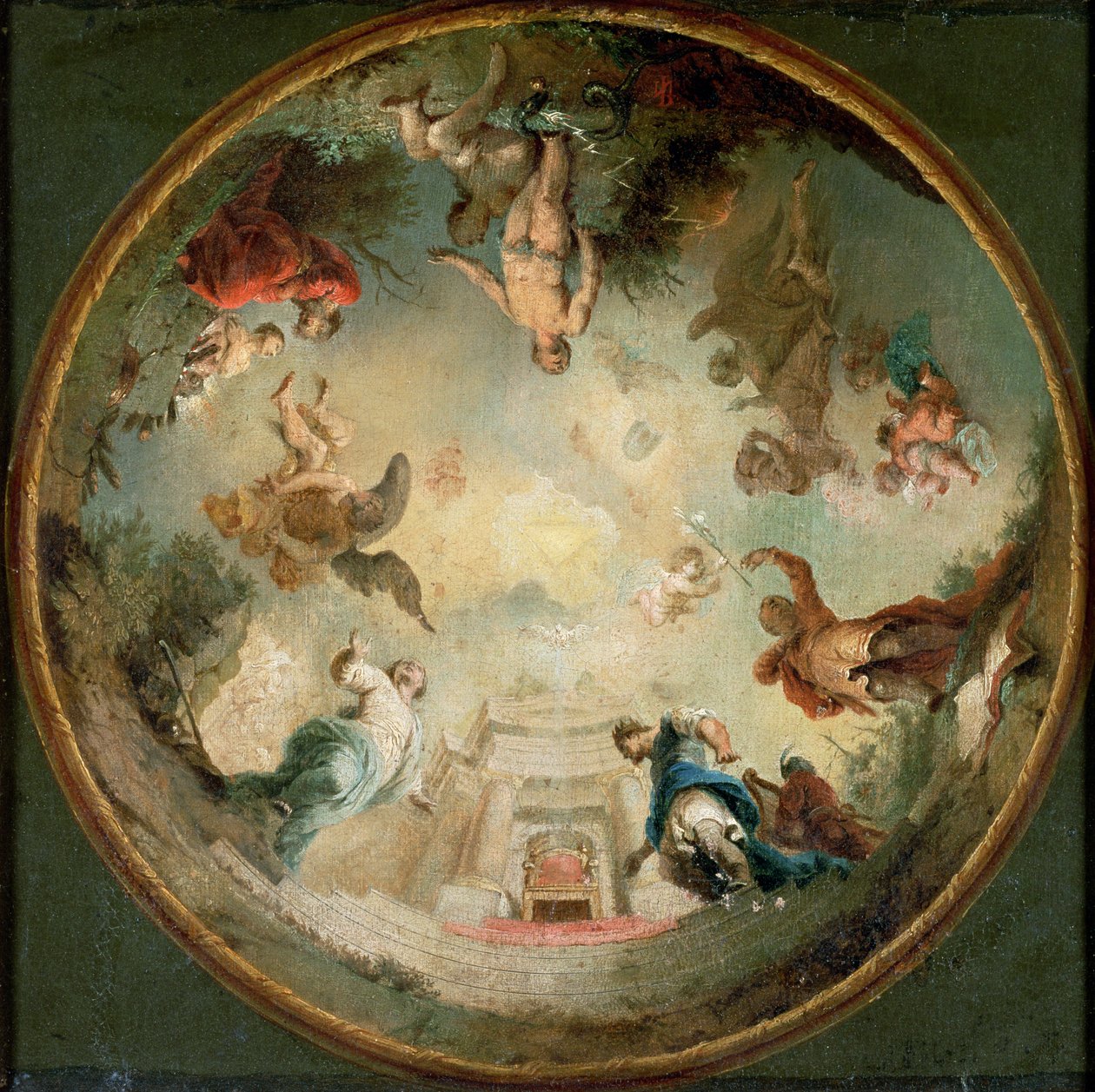 Design de Teto de Januarius Zick