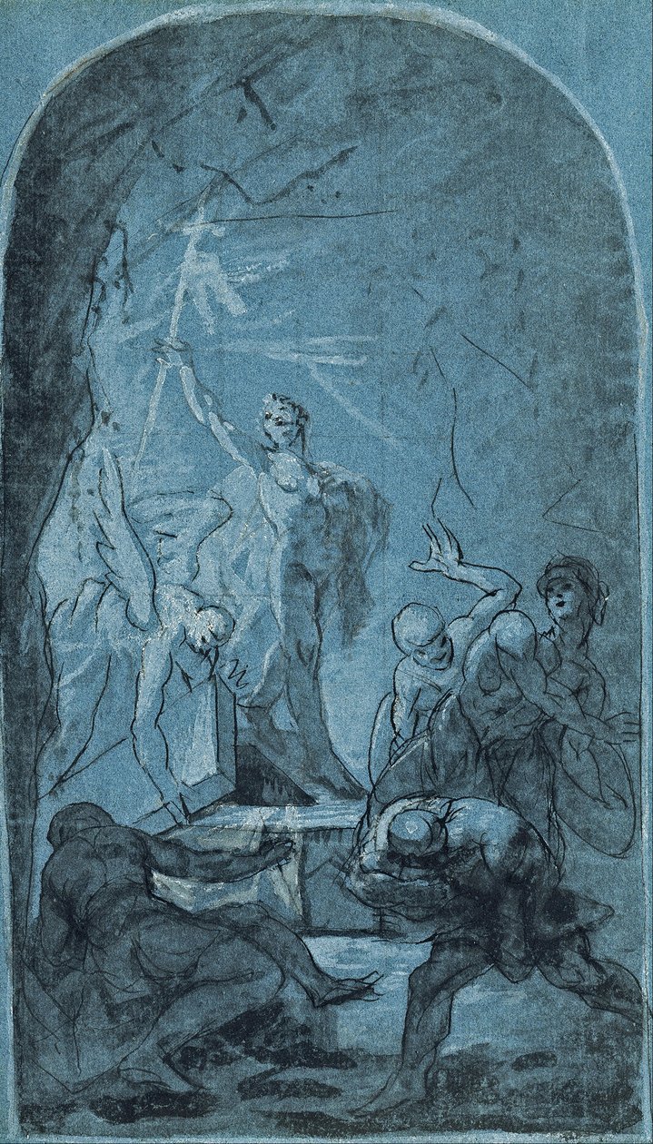 A ressurreição de Cristo de Januarius Zick