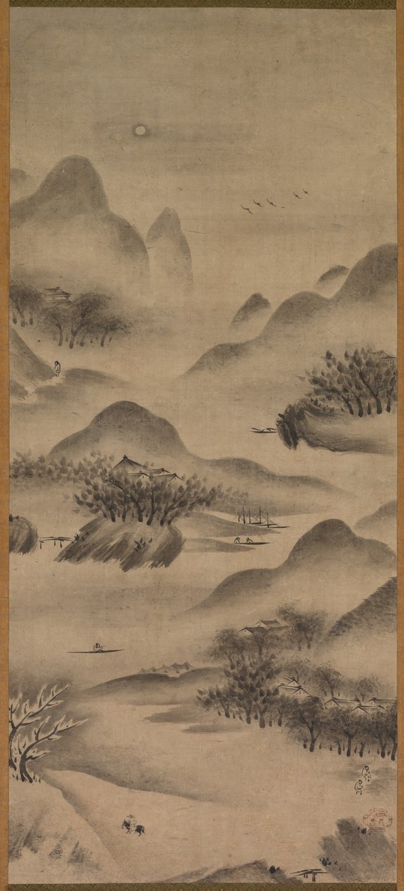 Paisagem de Japan, Edo period