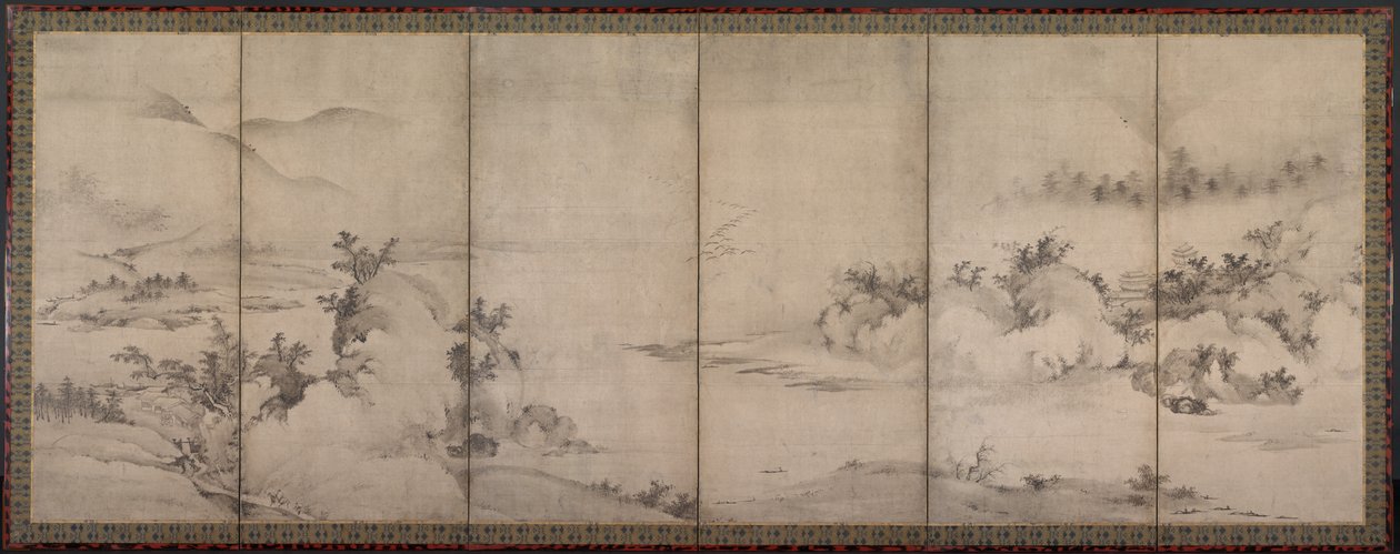 Paisagem de Japan, Momoyama period