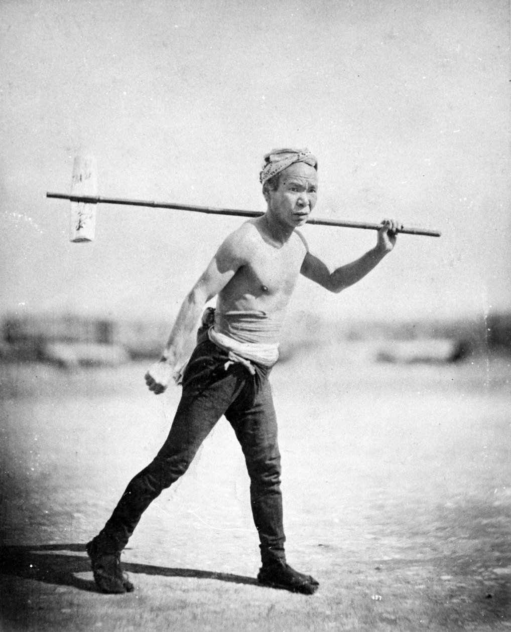 Mensageiro Japonês, c.1870s de Japanese Photographer