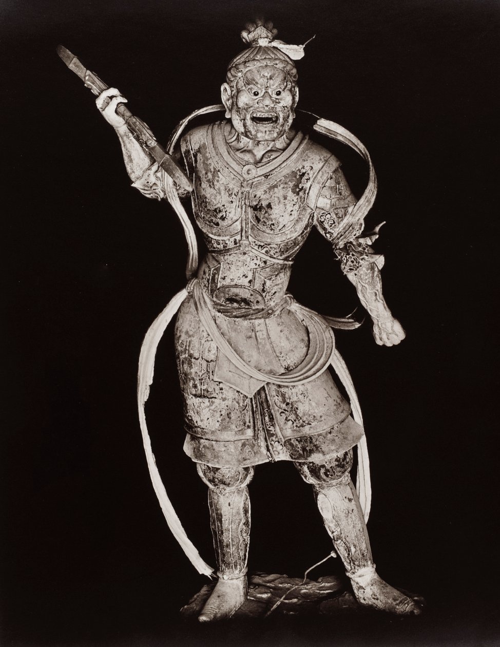 Shukongoshin do século 8, período de Nara, Japão, 1950 de Japanese Photographer