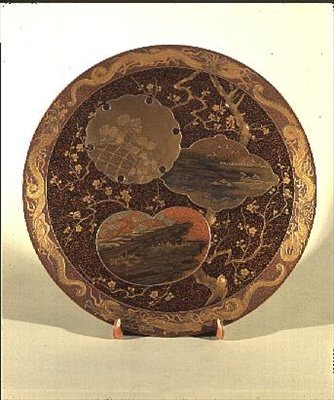Prato, c.1830 (laca) de Japanese School