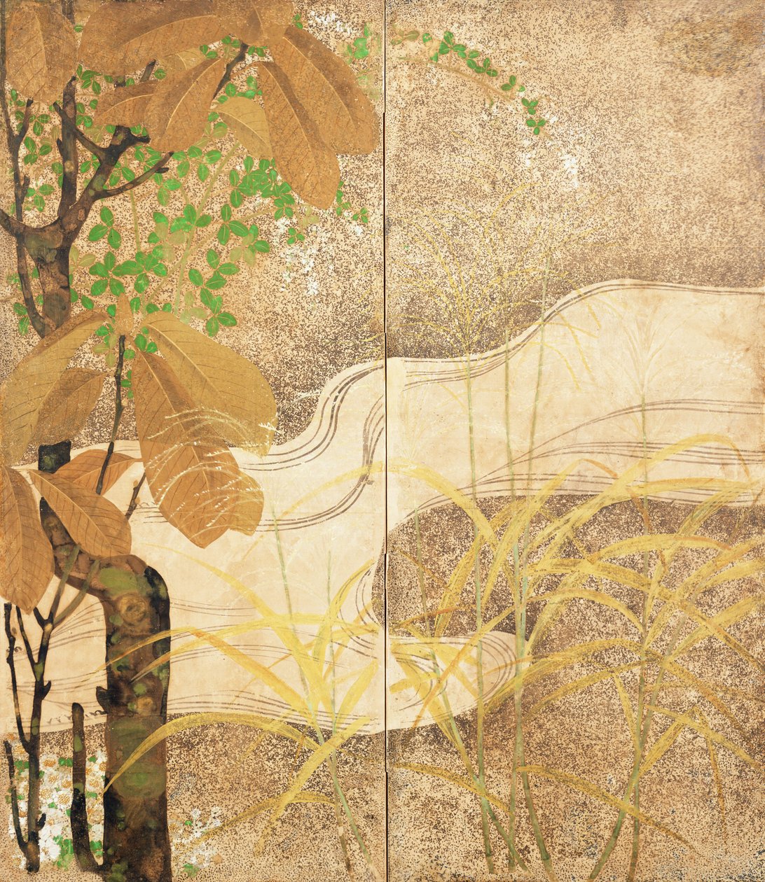 Rio Corrente (tinta no papel) de Japanese School