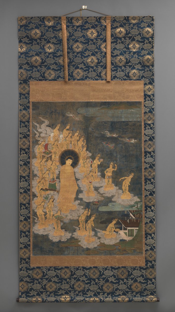 Amida Nijugobosatsu Raigo-zu de Japanese School