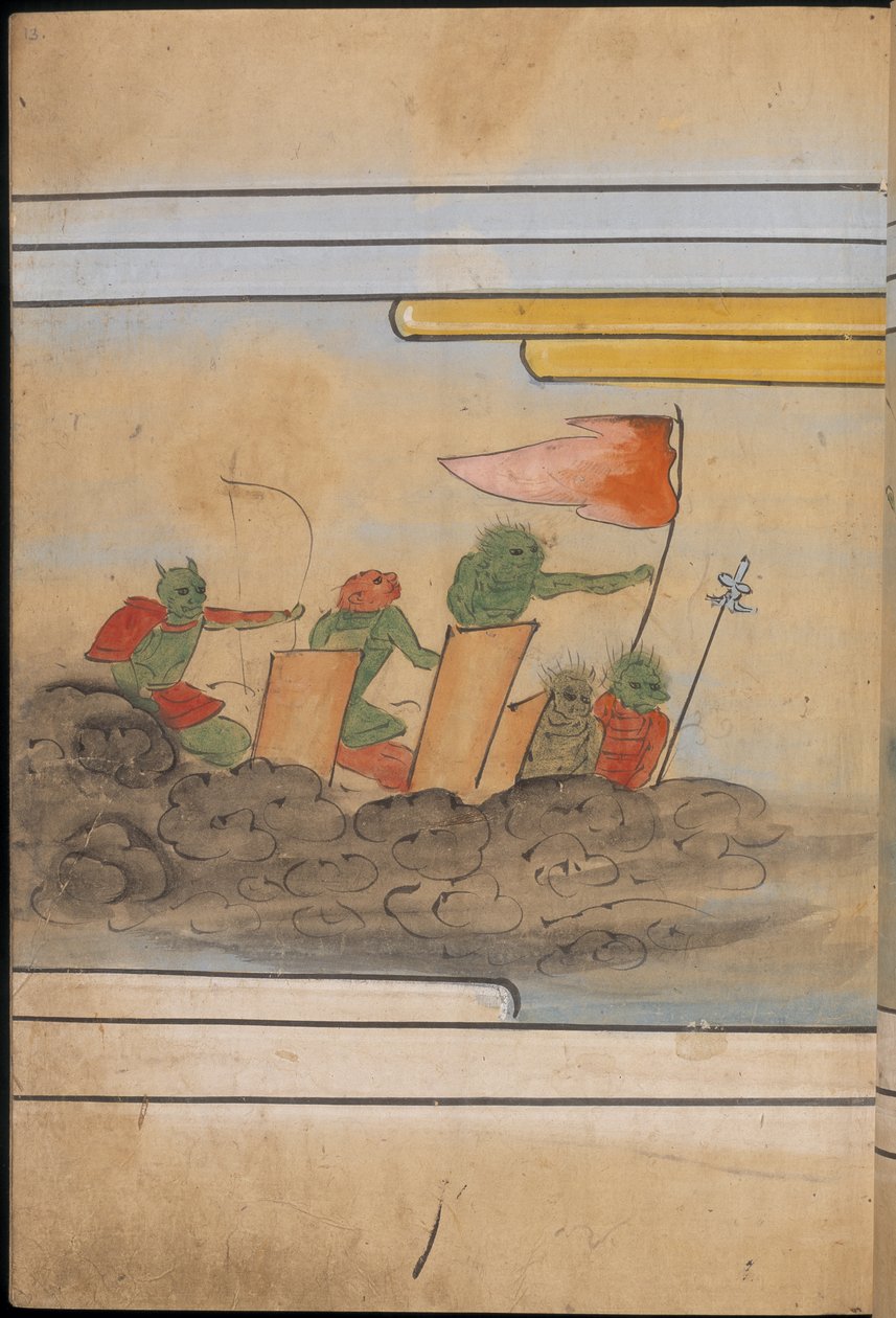 Duendes armados, ilustração do 