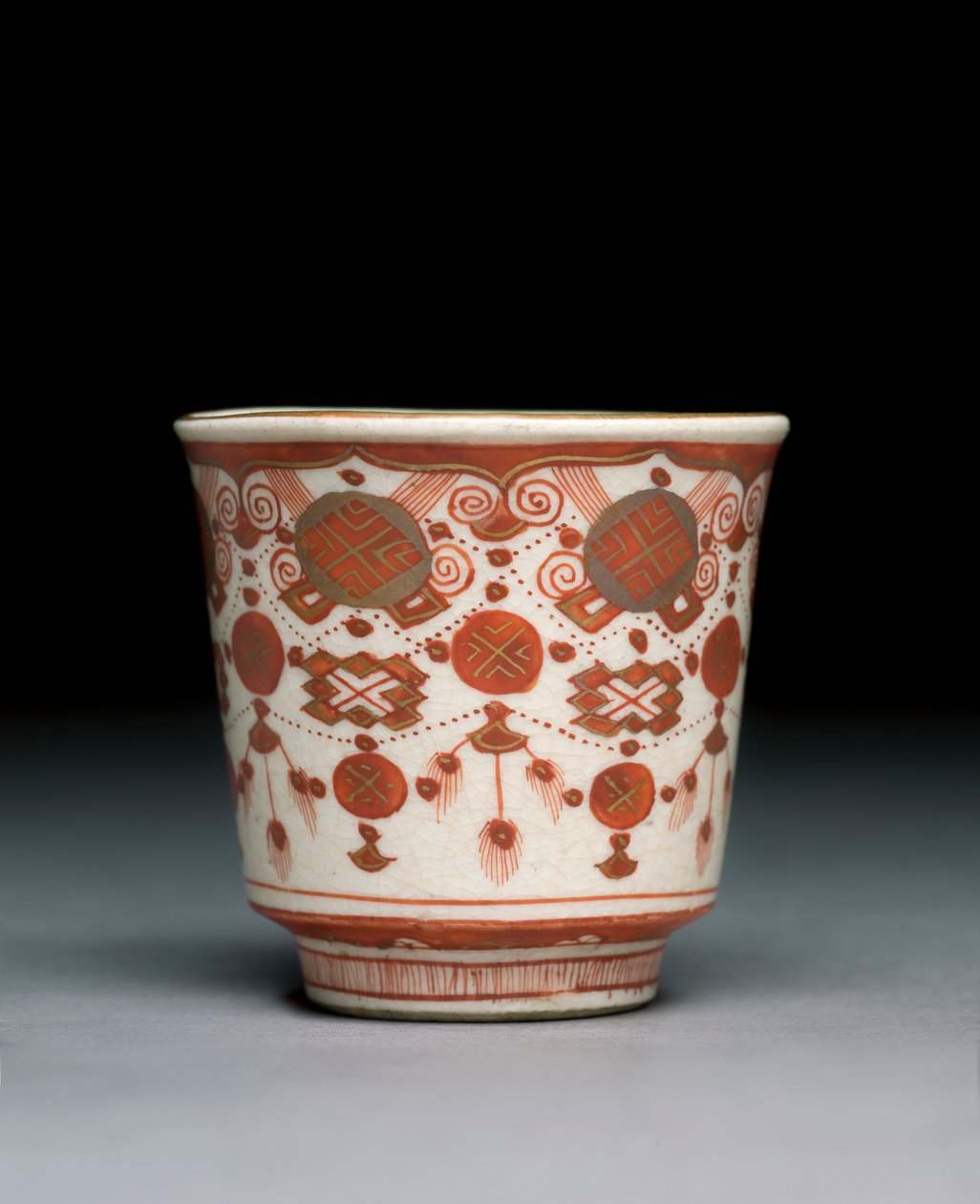 Taça, Província de Kaga, era Meiji (porcelana) de Japanese School