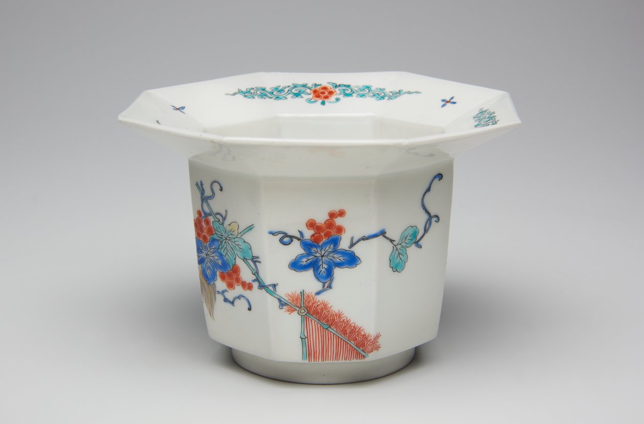 Xícara, final do século 17 ao início do 18 (Kakiemon, porcelana com esmalte sobre esmalte) de Japanese School