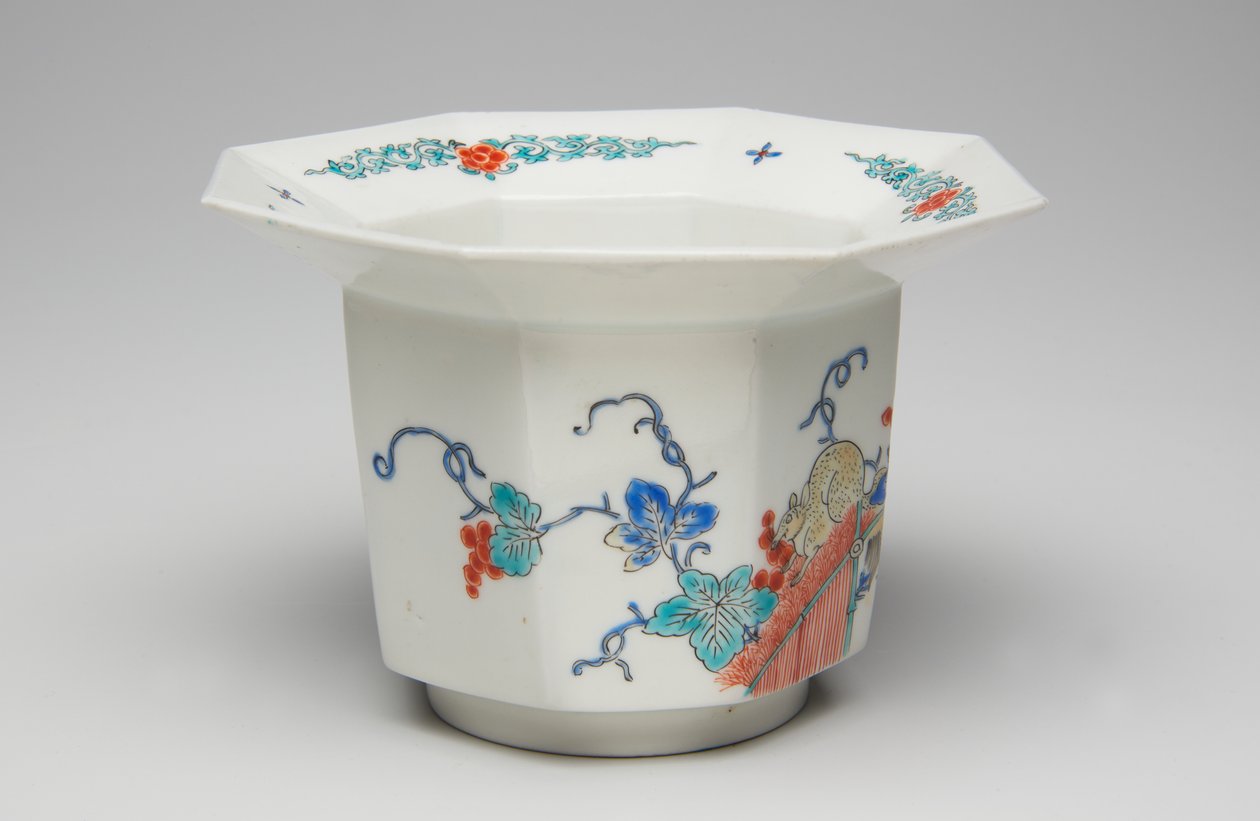Xícara, final do século 17 ao início do 18 (Kakiemon, porcelana com esmalte sobre esmalte) de Japanese School