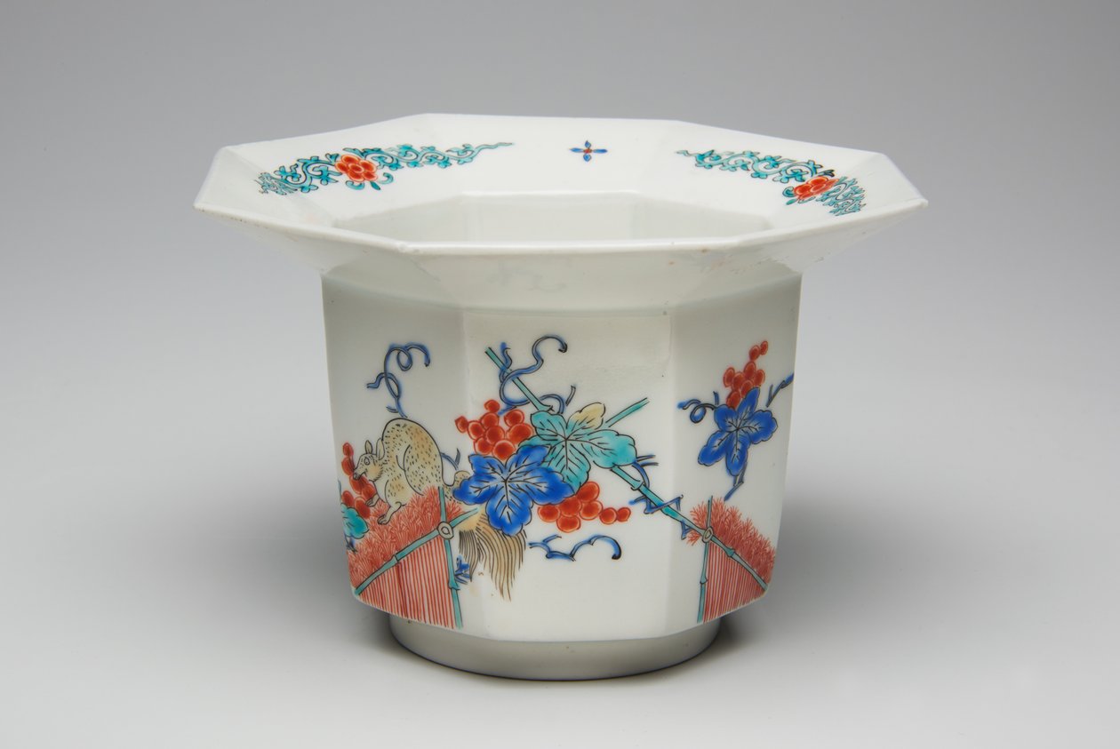 Xícara, final do século 17 ao início do 18 (Kakiemon, porcelana com esmalte sobre esmalte) de Japanese School