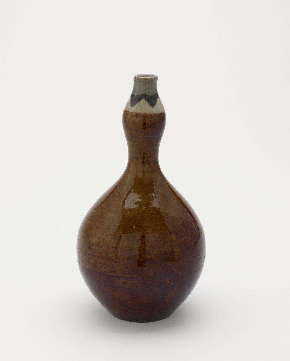 Garrafa de causa em forma de cabaça, Nagayo, prefeitura de Nagasaki, período Edo, do início do século XVIII ao início do século XIX (cerâmica) de Japanese School