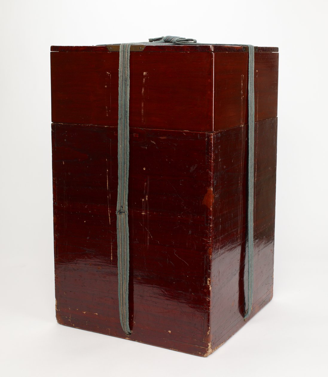 Caixa de armazenamento interna para jarros de armazenamento de folhas de chá e acessórios, 1615-1868 de Japanese School