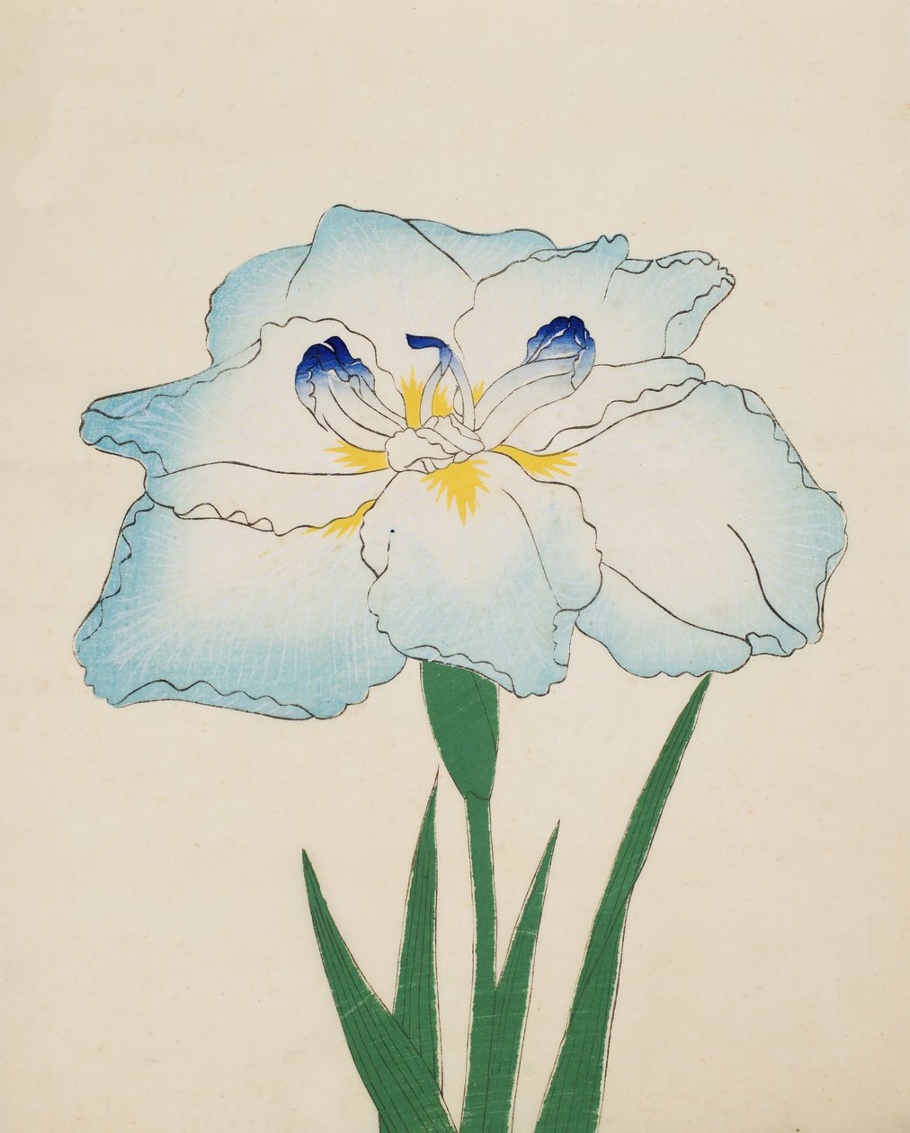 Issui-No-Gin, nº 34, 1890 (impressão em xilogravura a cores) de Japanese School
