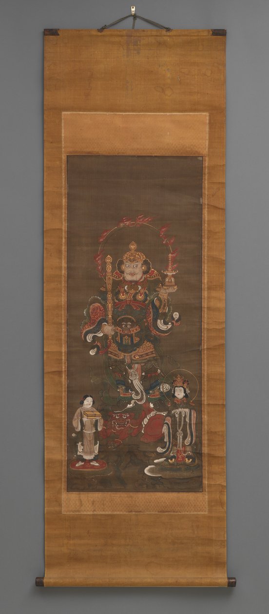 Kakemono, início do século XV de Japanese School