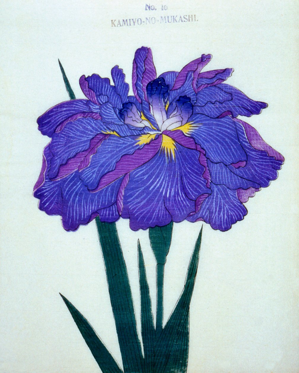 Kamiyo-no.-Mukashi, no.16, 1898 de Japanese School