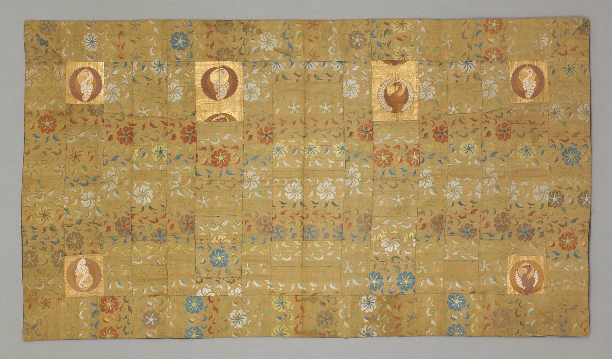 Kesa, c.1688-1703 (pano de seda: remendado e costurado) de Japanese School