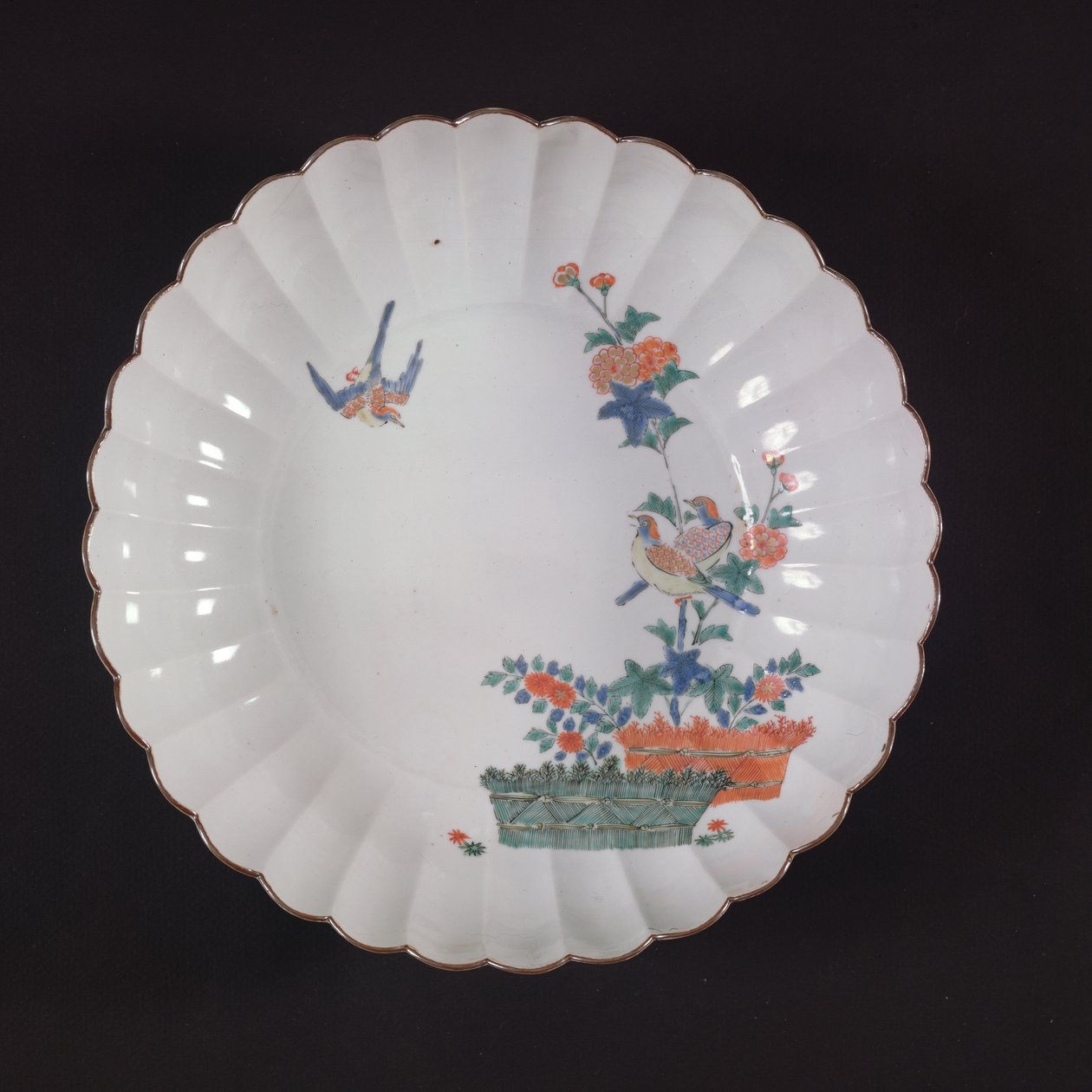 Prato Kakiemon Grande, Período Edo (porcelana) de Japanese School