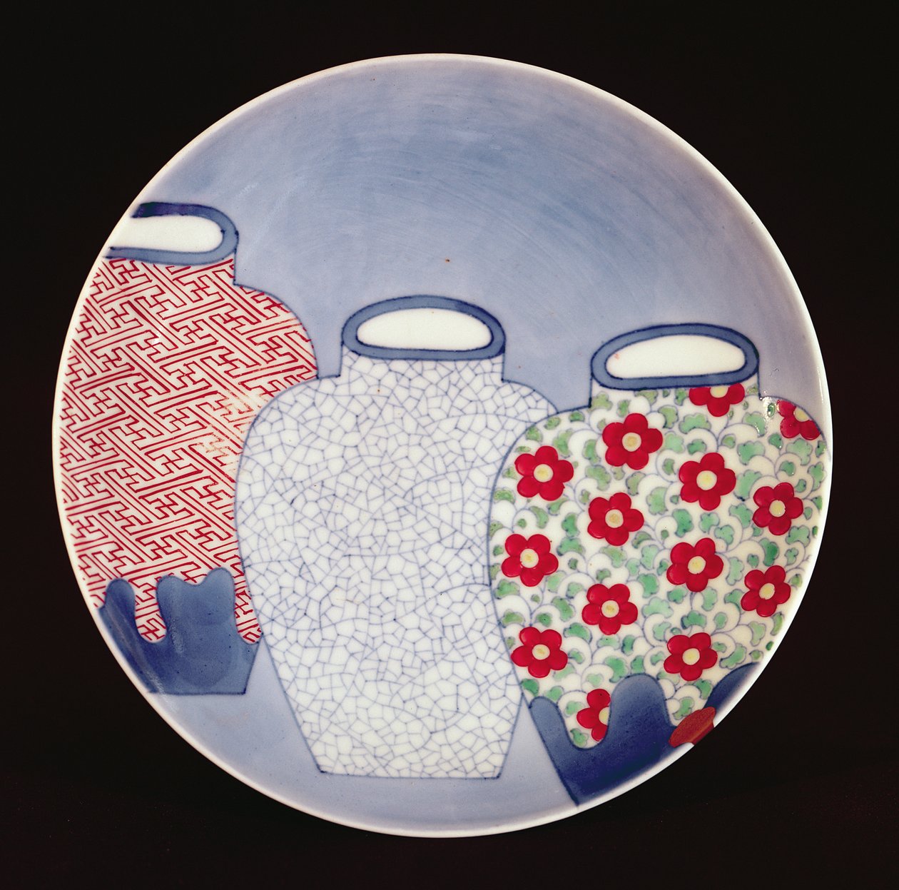 Prato de Nabeshima, Período Edo (porcelana) de Japanese School