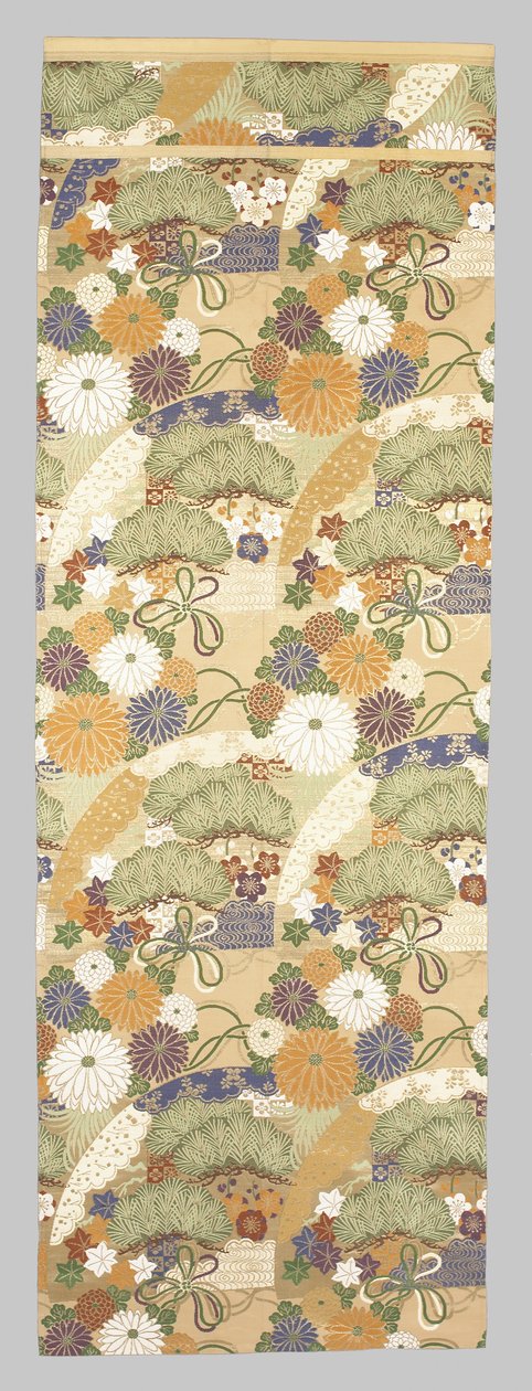 Fragmento de Obi de Japanese School