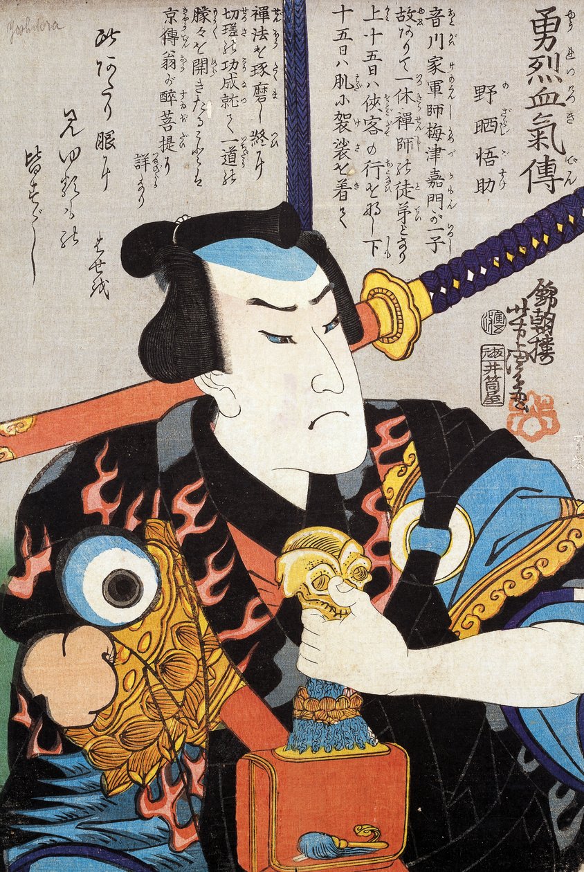 Retrato do ator de Japanese School