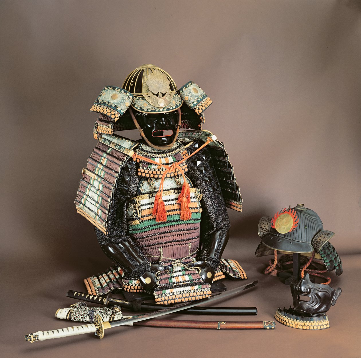 Armadura Samurai, Período Muromachi (1333-1571) c.1384 de Japanese School
