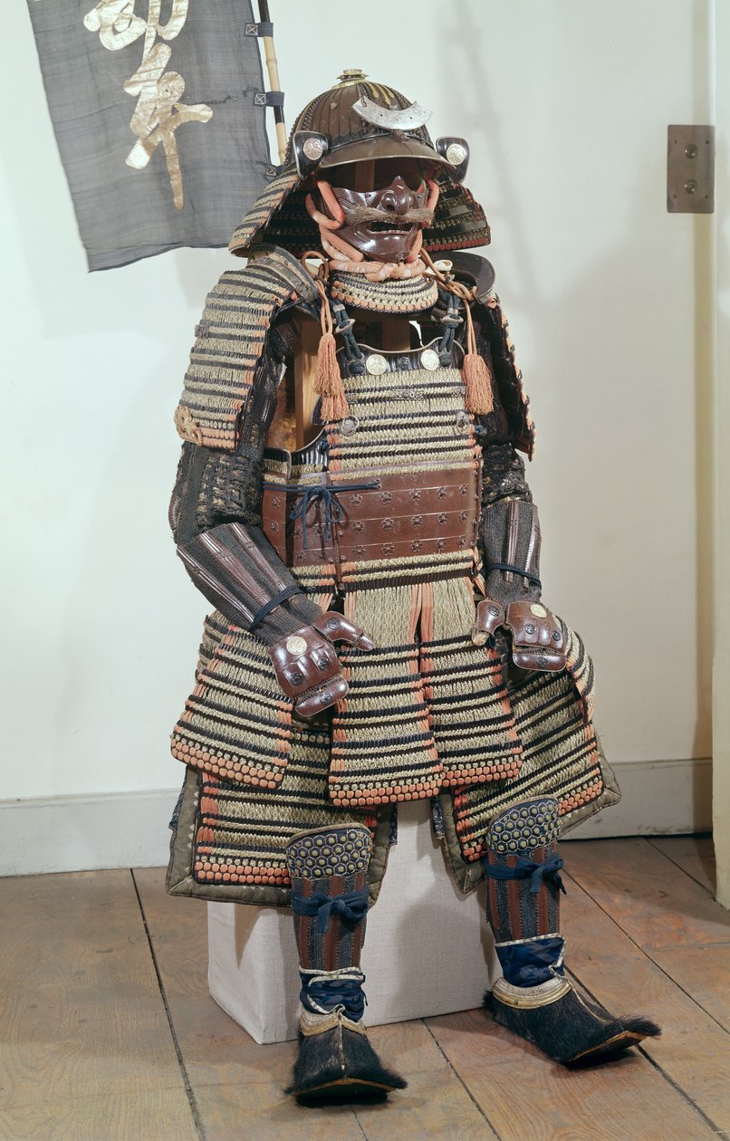 Armadura de Guerreiros Samurai de Japanese School