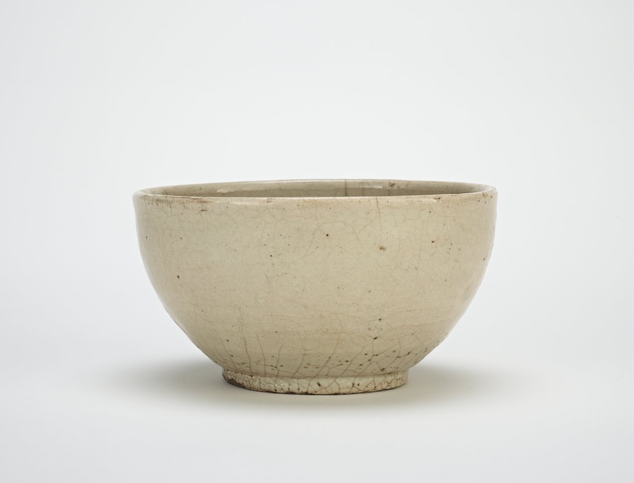 Tigela de servir, possivelmente louça Hagi, Tigela de servir (hachi) de Japanese School