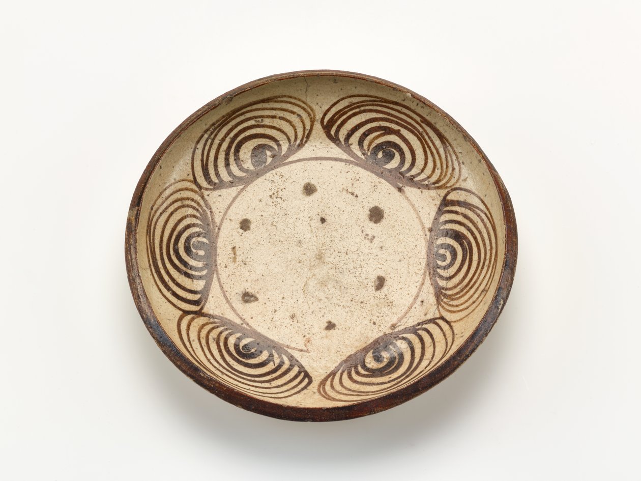 Travessa de servir com design "olho de cavalo", 1800-1830 de Japanese School