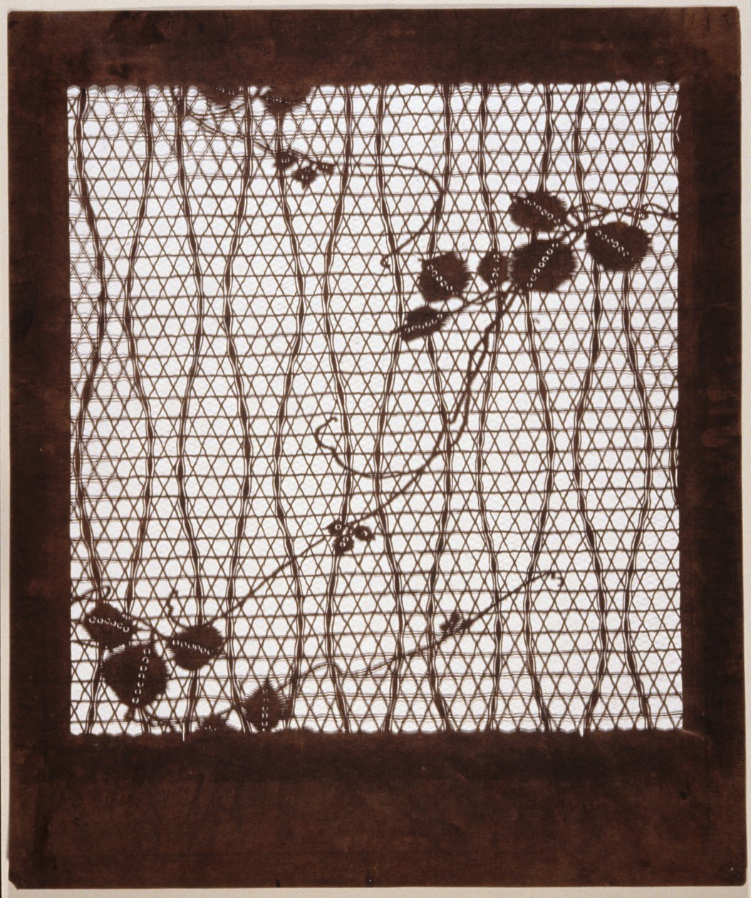 Stencil: Folhas de Morangueiro de Japanese School