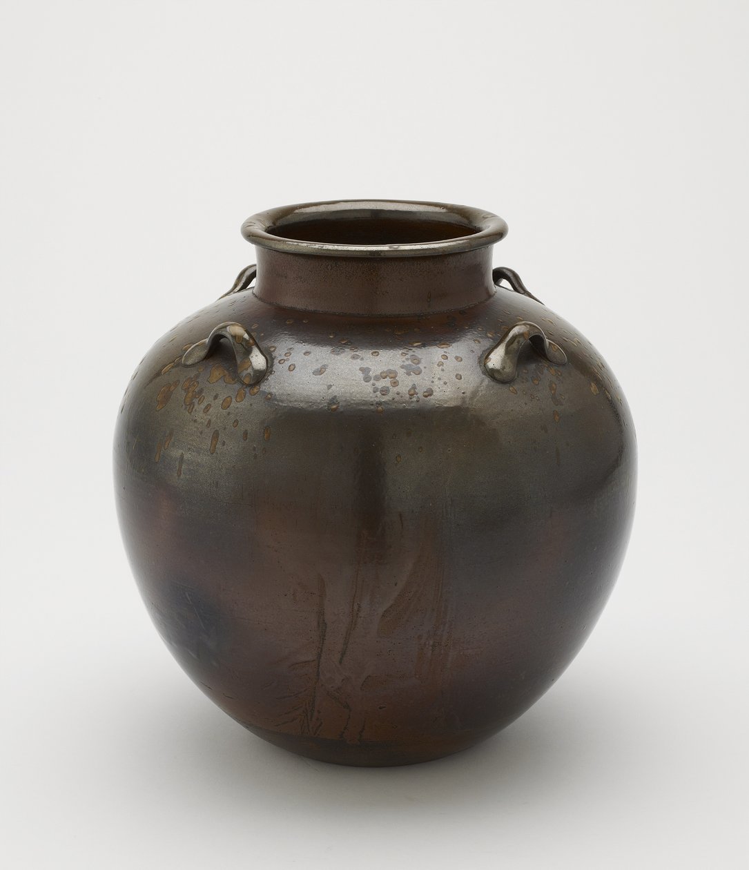 Jarra para armazenamento de folhas de chá, Imbe, prefeitura de Okayama, período Edo, século XVIII a XIX (cerâmica) de Japanese School