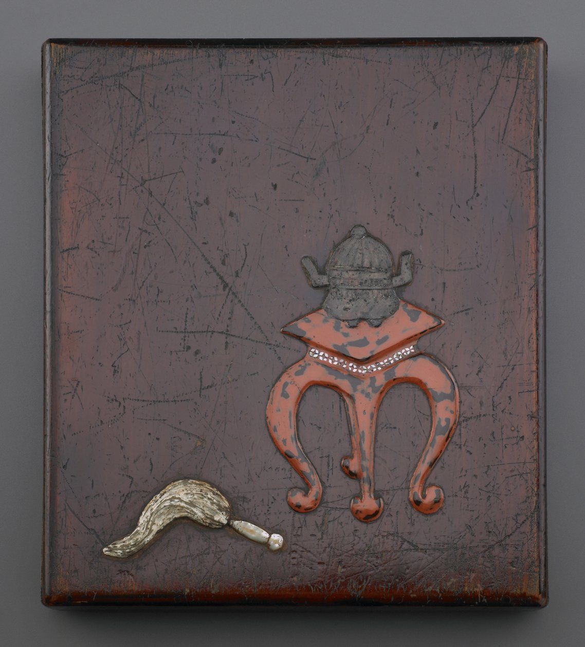 Escrevendo caixa, período de Edo (madeira) de Japanese School