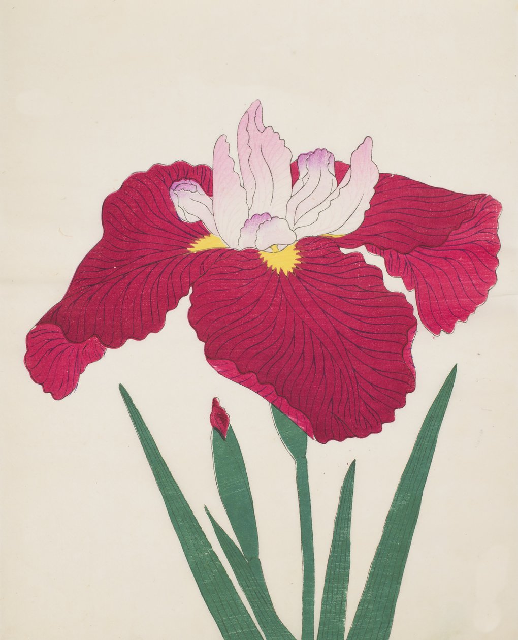 Yamamatayama, No. 83, 1890 (impressão de woodblock de cor) de Japanese School