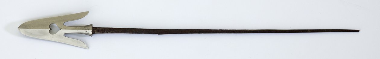 Yanone (ponta de seta) do tipo Watakuri (&39;gut-gouger&39;), com um &39;Olho de Javali&39;, ou inome (aço) de Japanese School