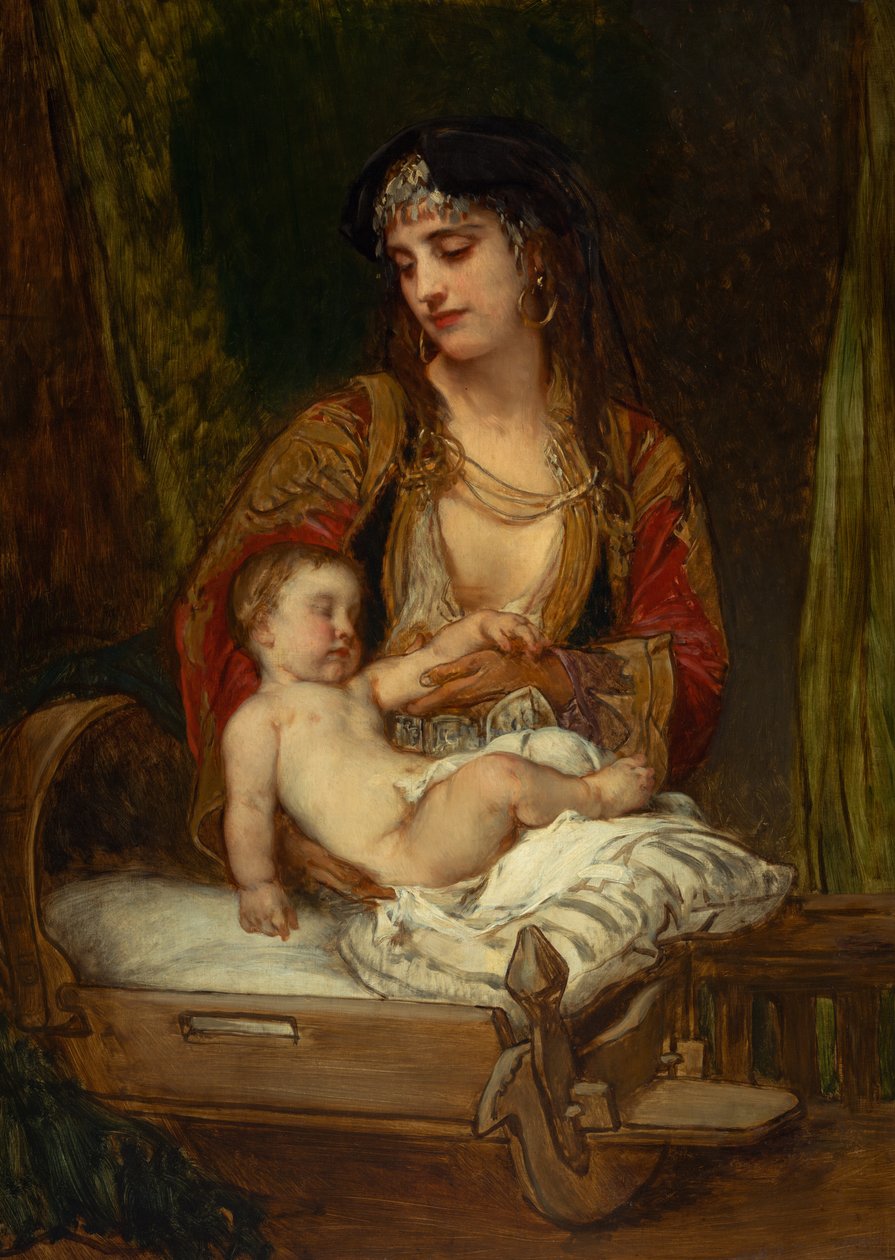Madonna montenegrina, 1865 de Jaroslav Cermak