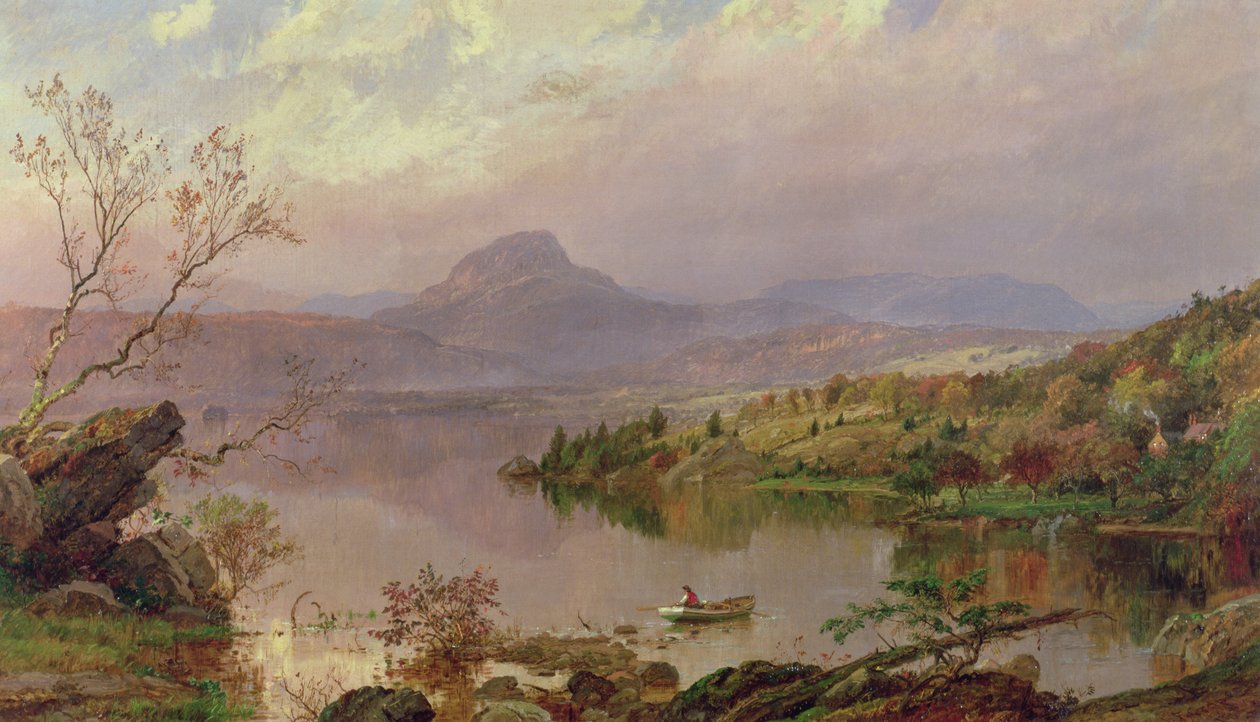 Pão de Açúcar do Lago Wickham, 1876 de Jasper Francis Cropsey