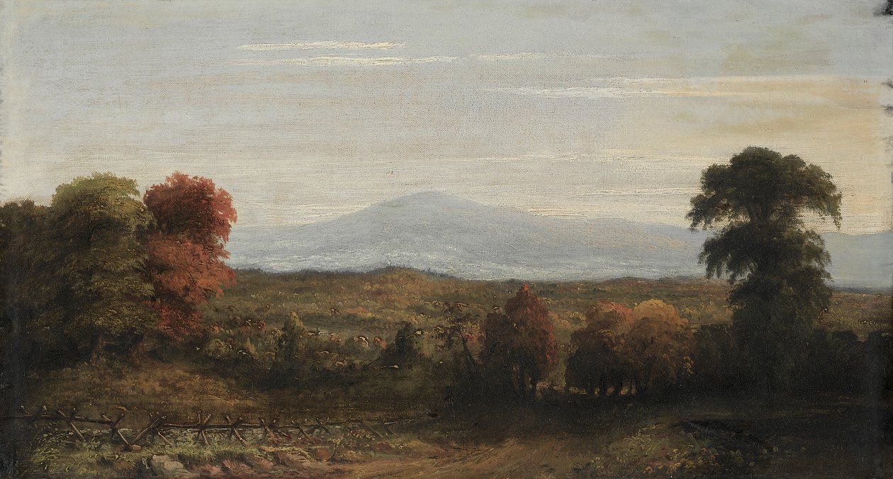 Paisagem, antes de 1918. de Jasper F. Cropsey