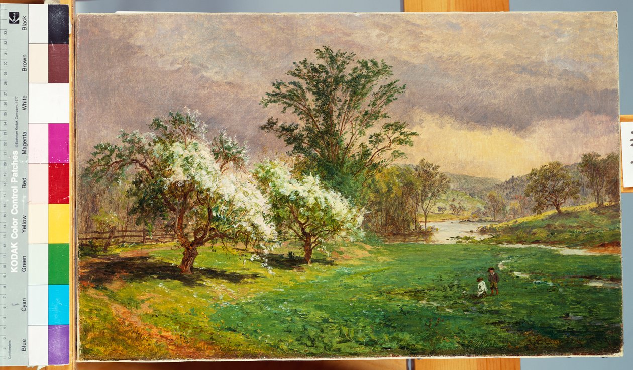 Tempo de flor de maçã, 1899 de Jasper Francis Cropsey