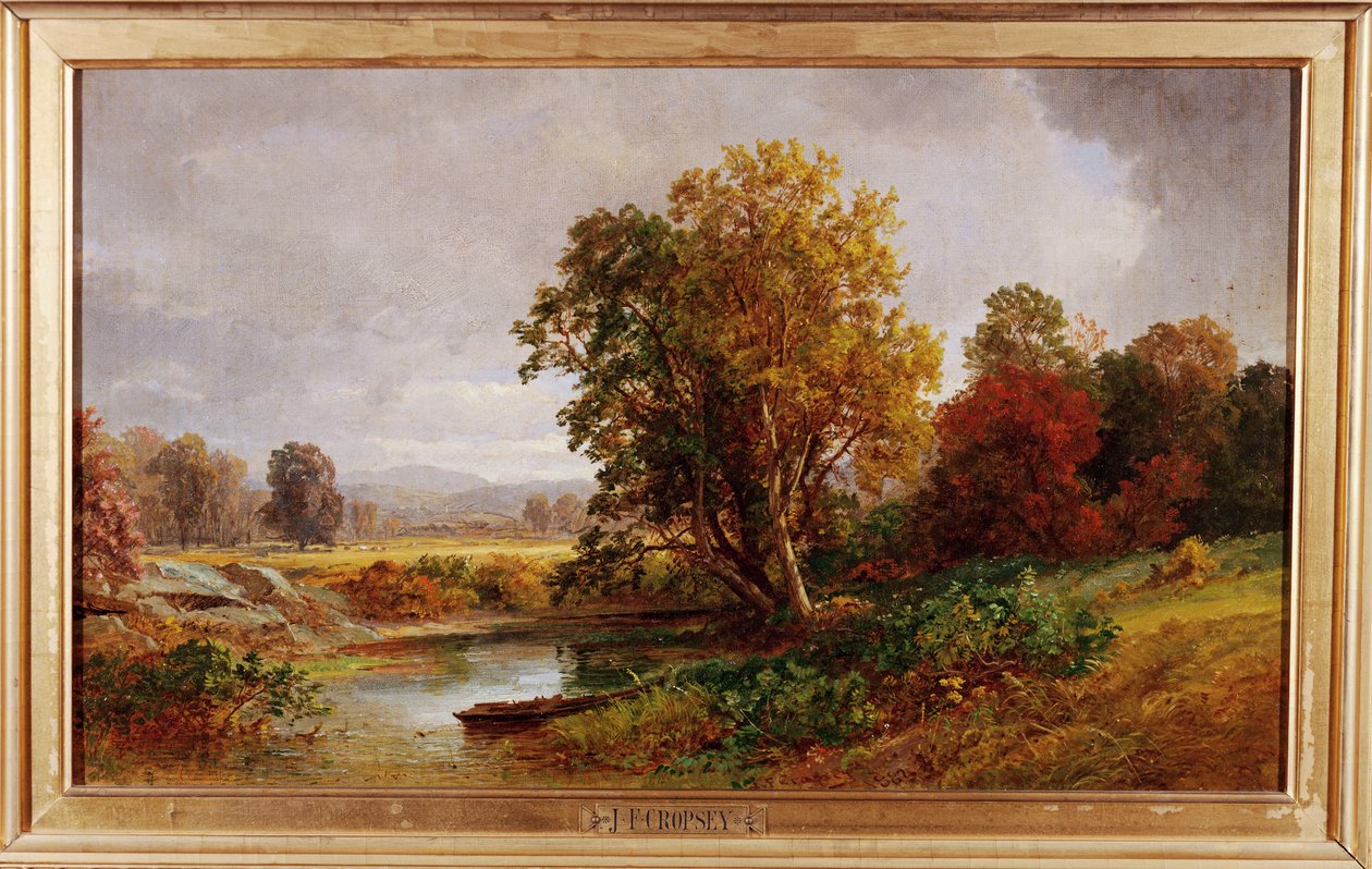 Paisagem de outono, 1882 de Jasper Francis Cropsey