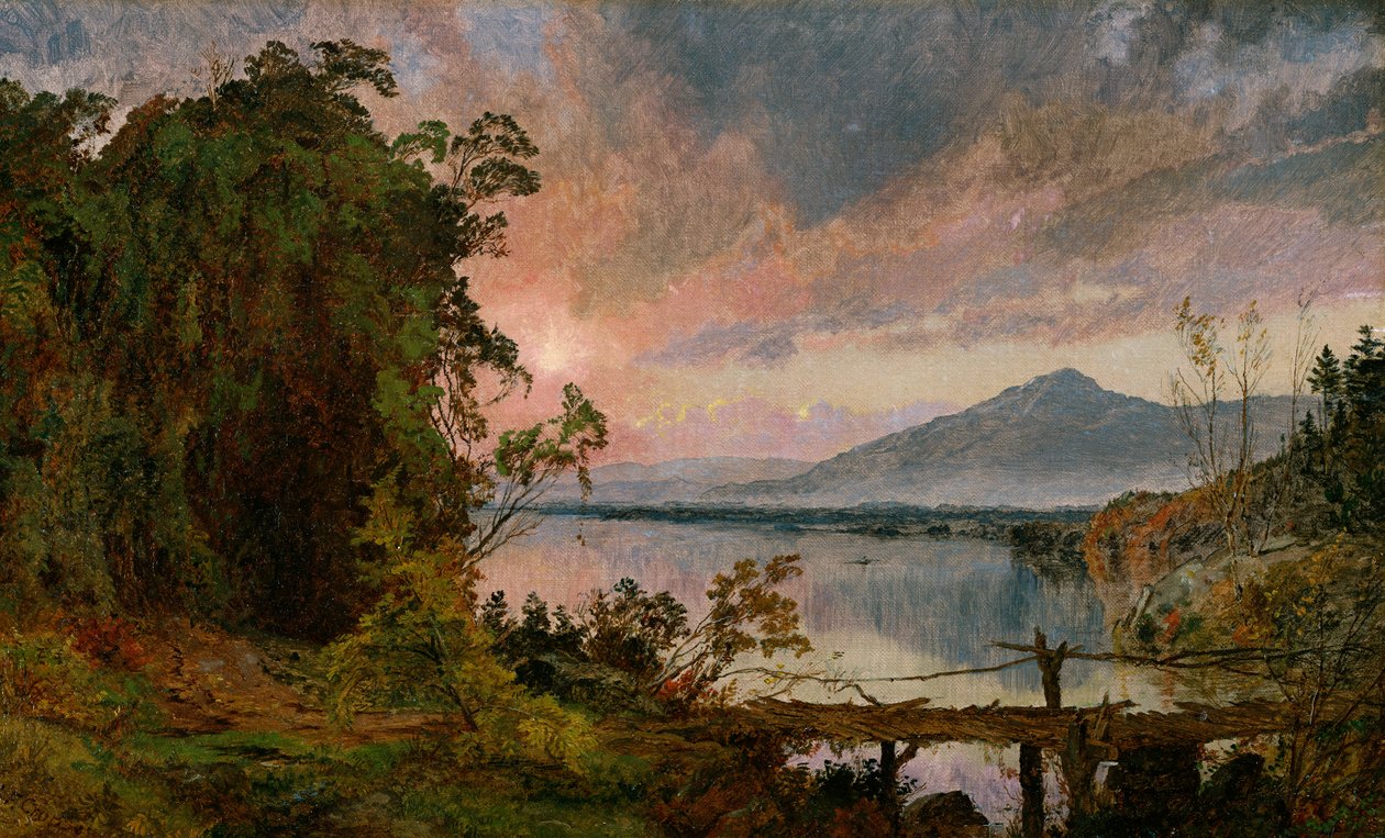 Esplendor do outono, 1896 de Jasper Francis Cropsey