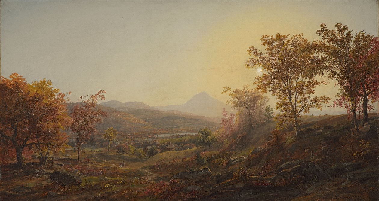 Outono no Monte Chocorua, 1869 de Jasper Francis Cropsey