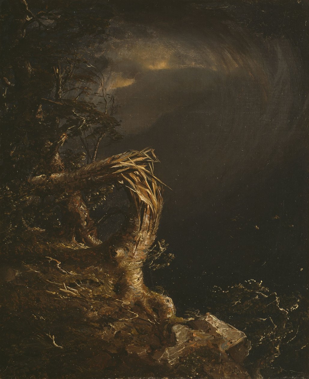 Árvore explodida de Jasper Francis Cropsey
