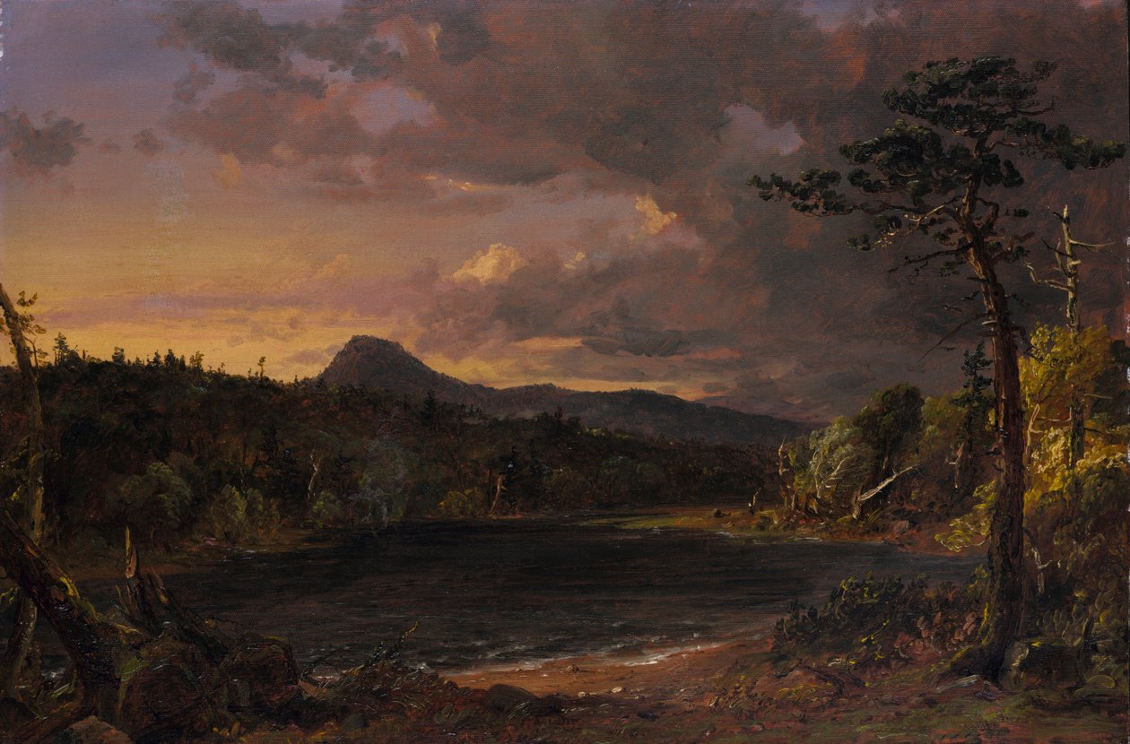 Catskill Creek, 1850. de Jasper Francis Cropsey