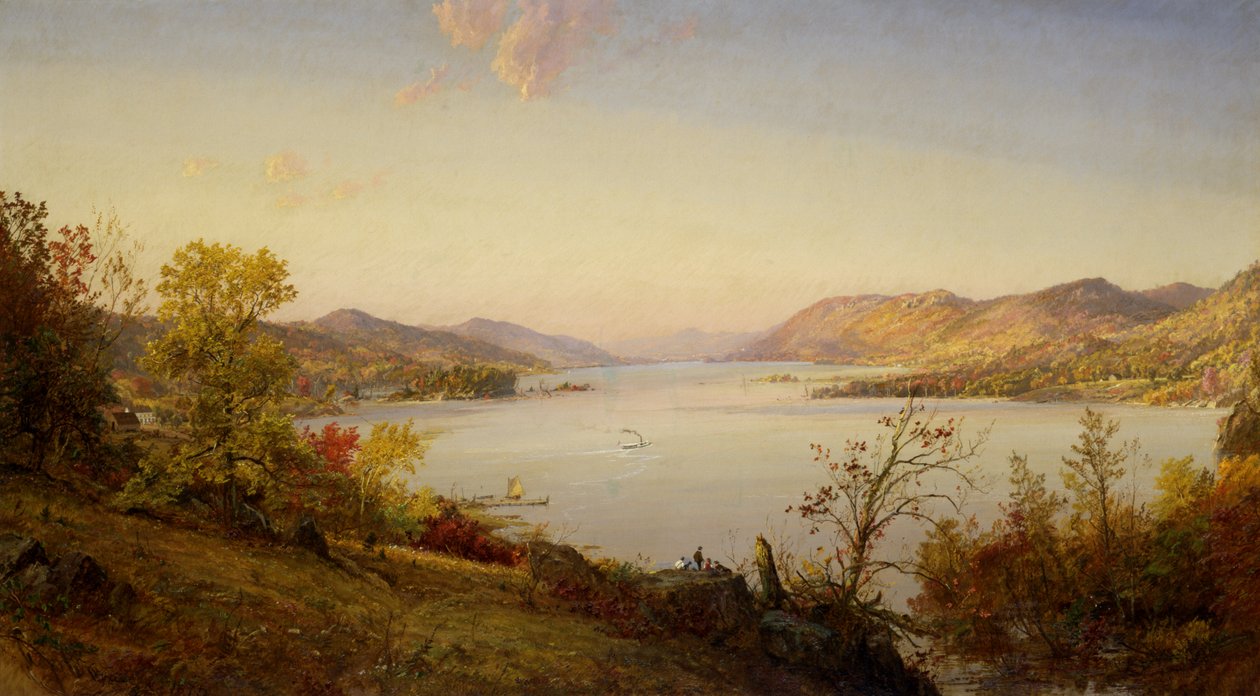 Lago Greenwood, 1875. de Jasper Francis Cropsey