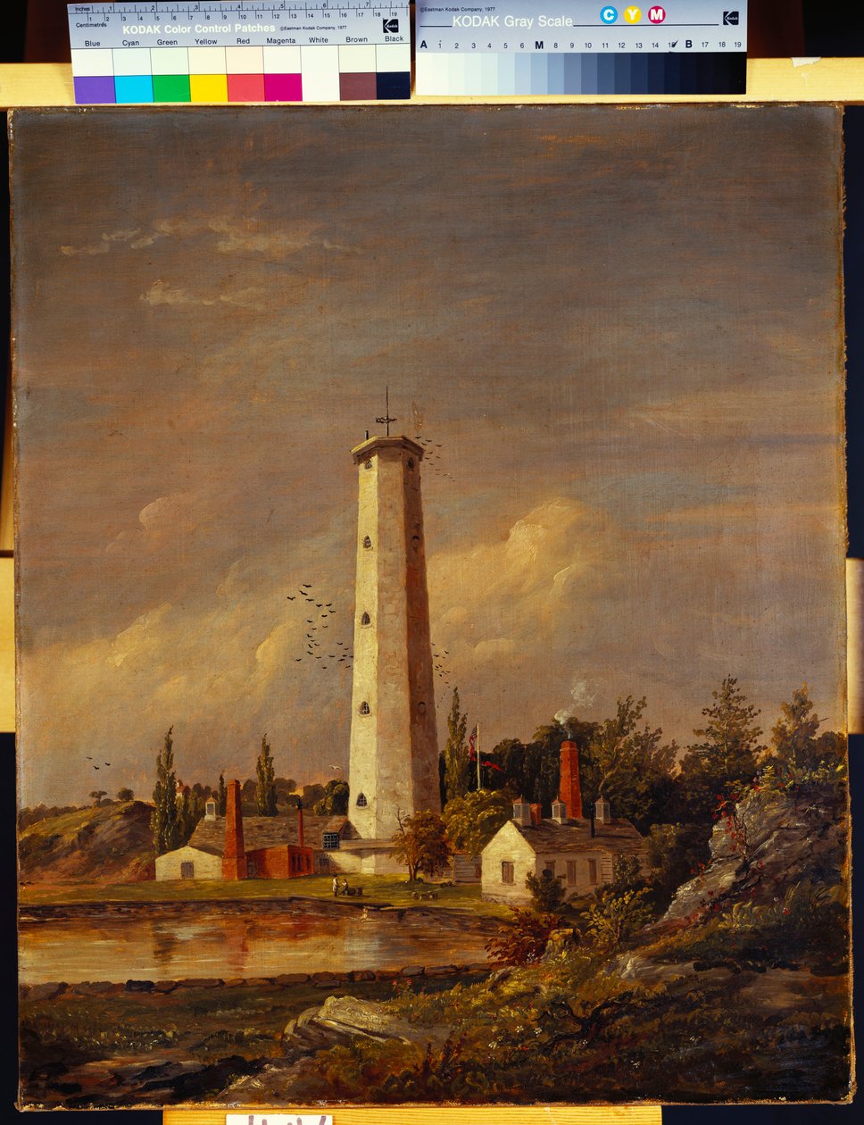 Torre de tiro, 1845 de Jasper Francis Cropsey
