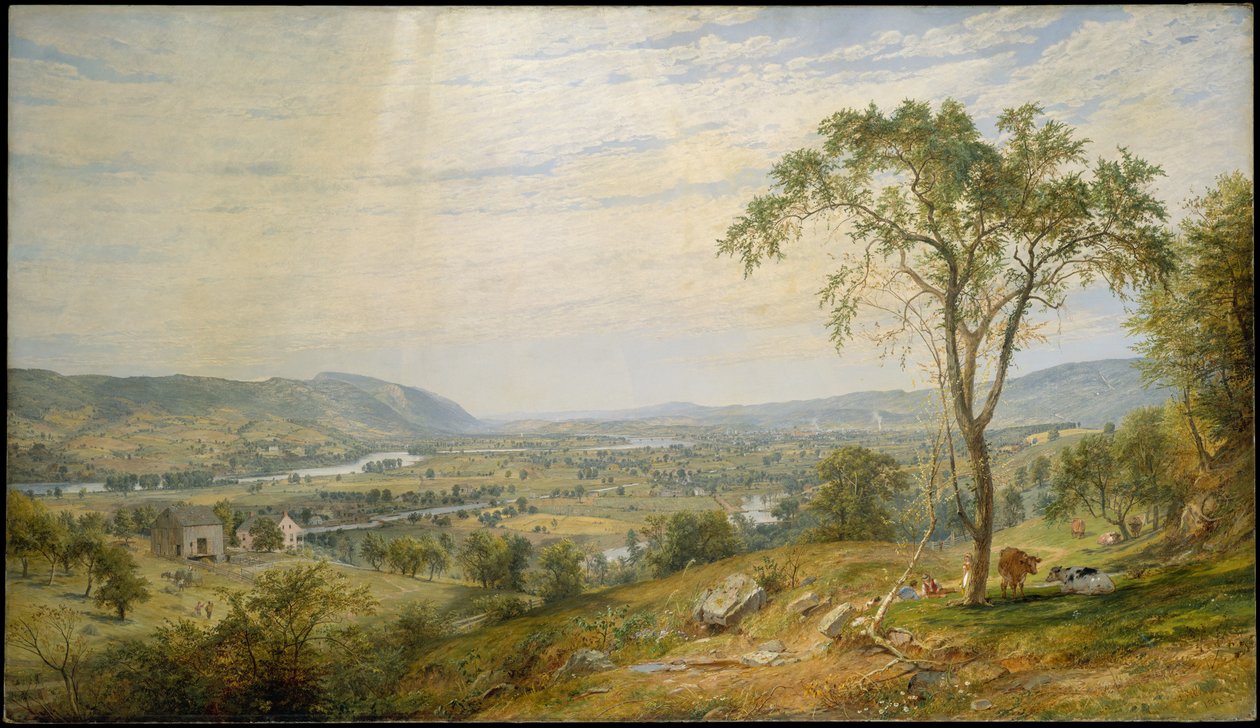 O vale de Wyoming de Jasper Francis Cropsey